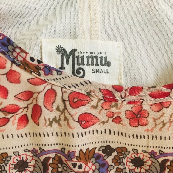 Show Me Your Mumu Bella Dress Paisley Day Size Small - Picture 9 of 13